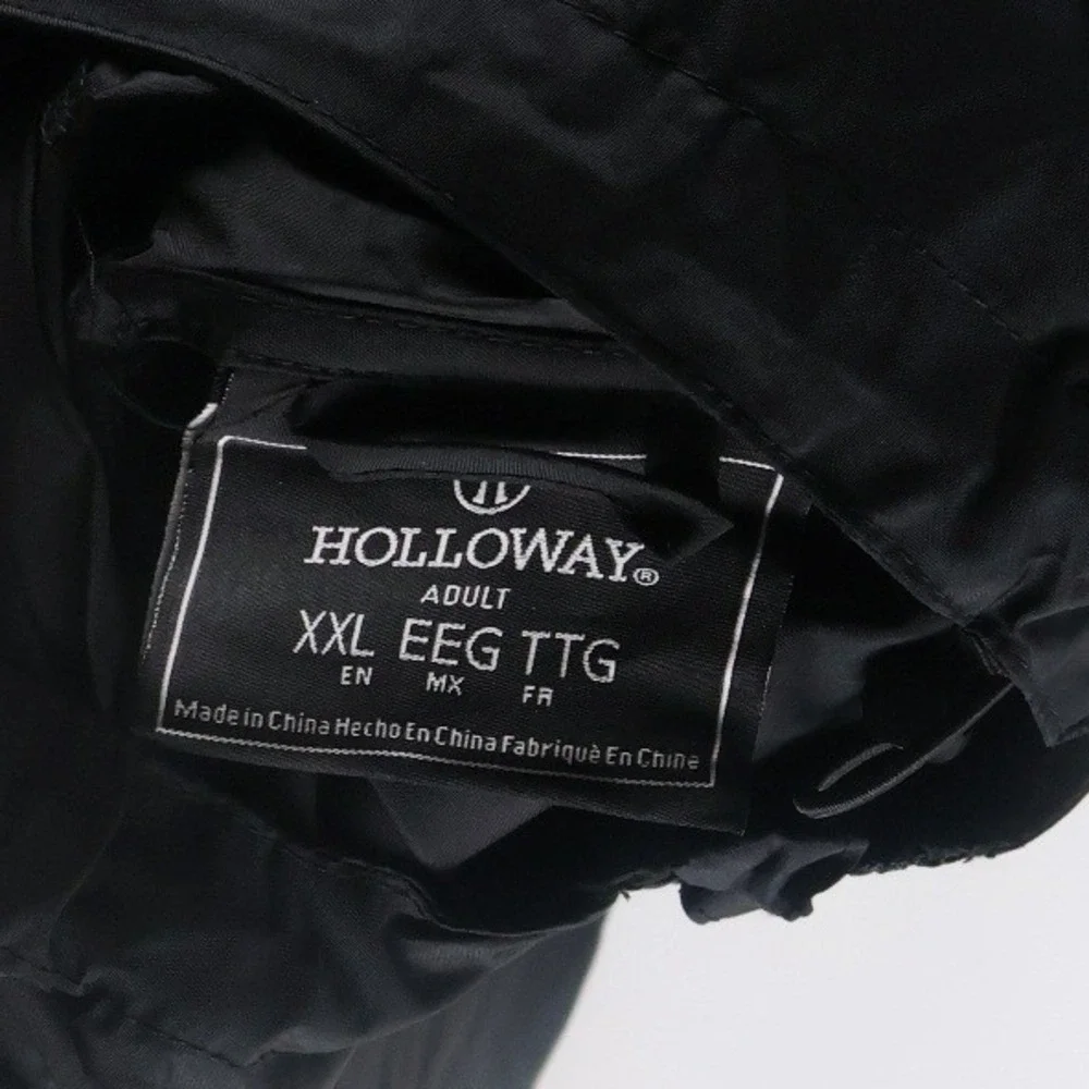 Holloway Windbreaker Pullover Jacket XXL Black Gray Sportswear Activewear